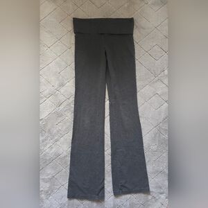 Vintage PINK Victoria's Secret Black Yoga Pants with PINK Rhinestone Accent